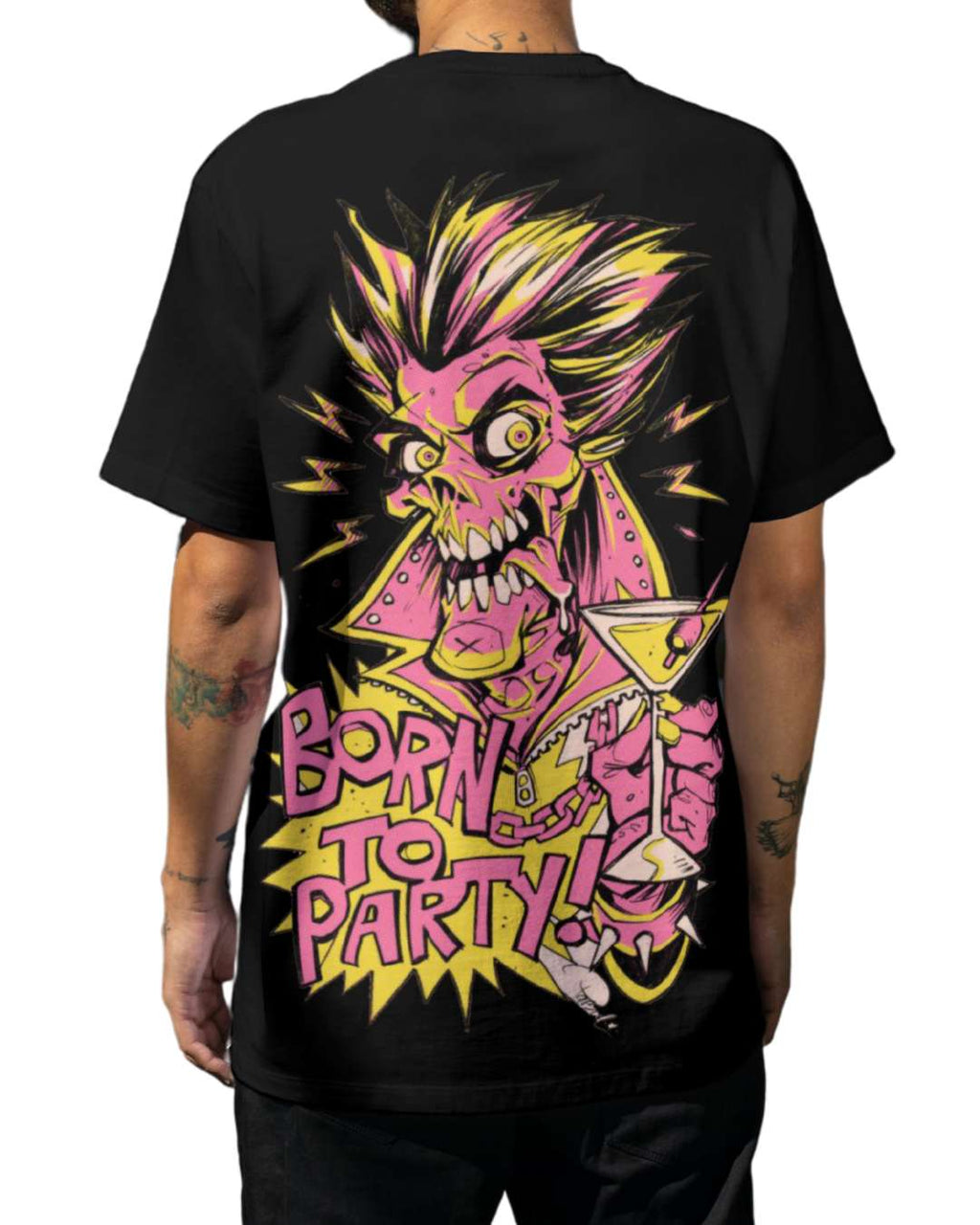 Born To Party - Oversized T-Shirt