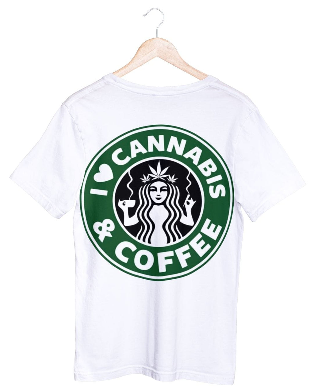 Cannabis & Coffee - Oversized T-Shirt
