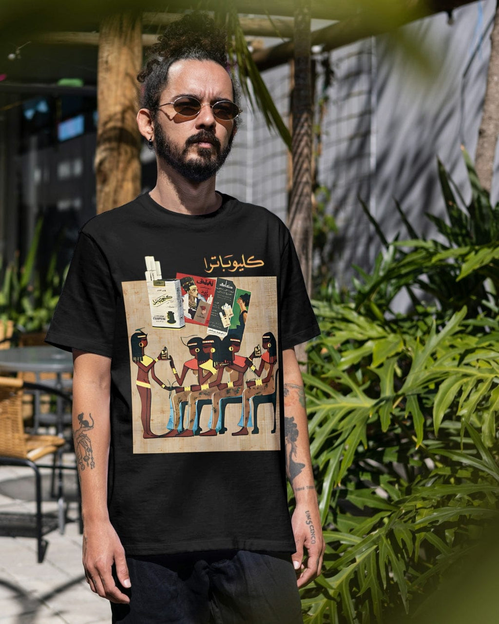 Cleopatra Cigarette - Premium Cotton T-Shirt