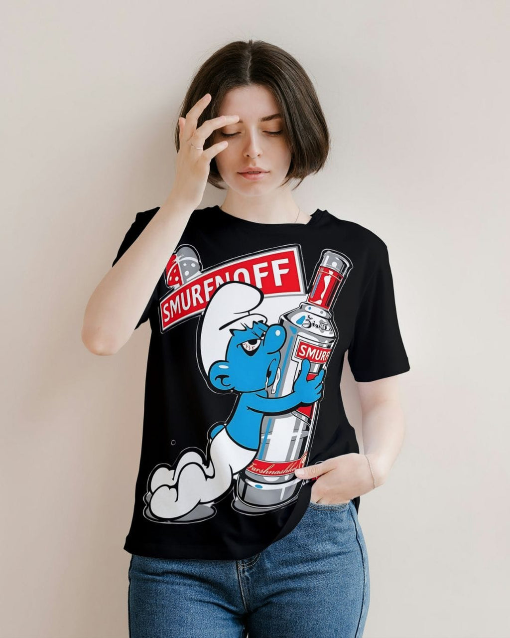 Smurfanoff - Premium Cotton T-Shirt