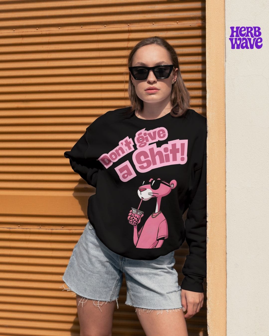 Don't give a sh!t ! - Crew neck sweatshirt