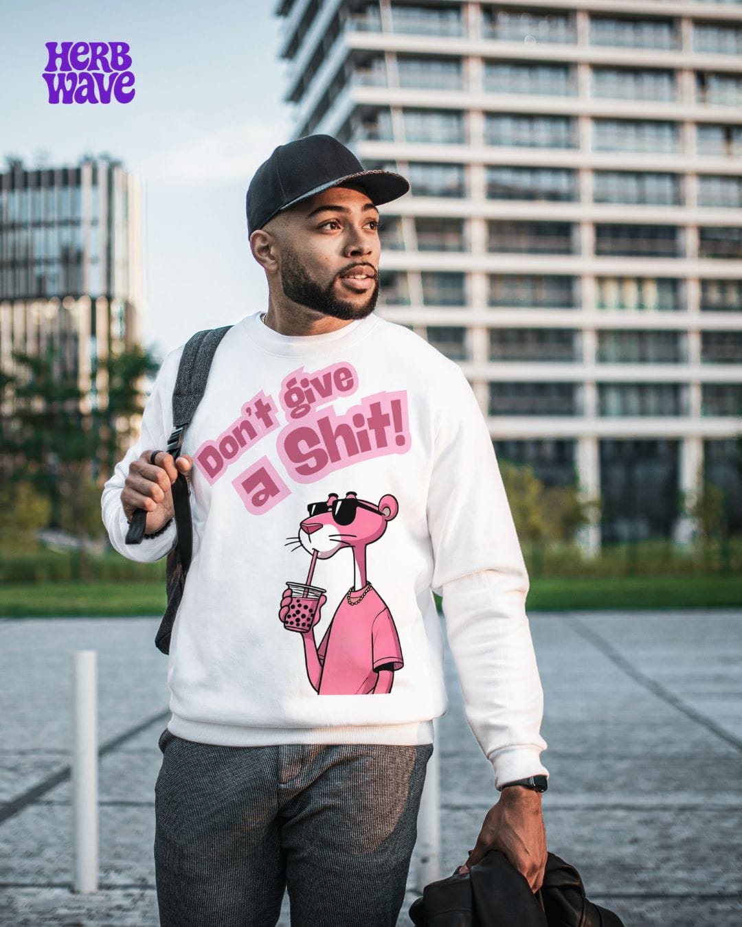 Don't give a sh!t ! - Crew neck sweatshirt