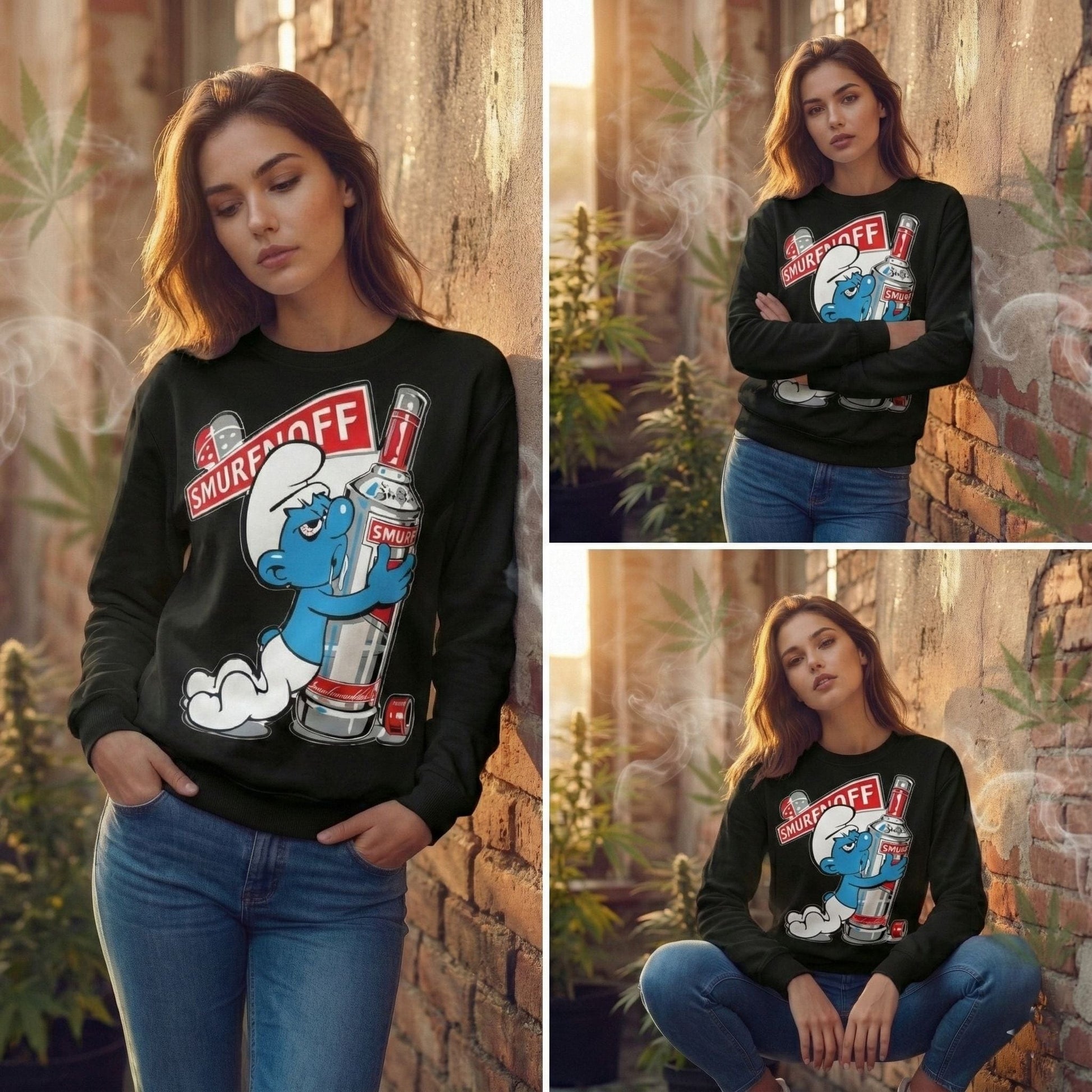 Smurfnoff - Crew neck sweatshirt