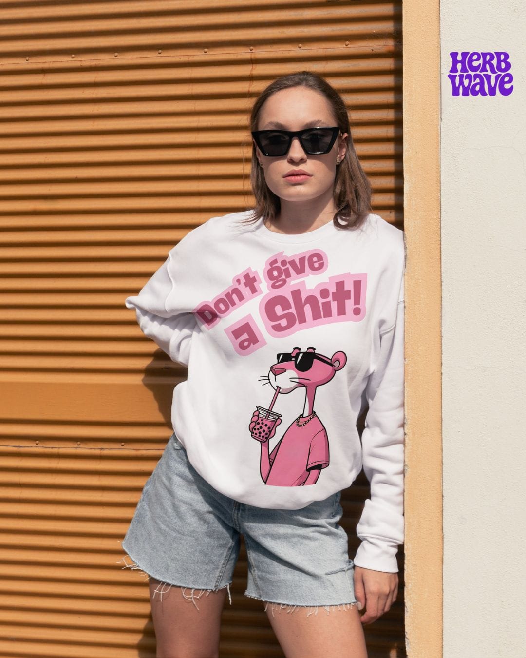 Don't give a sh!t ! - Crew neck sweatshirt