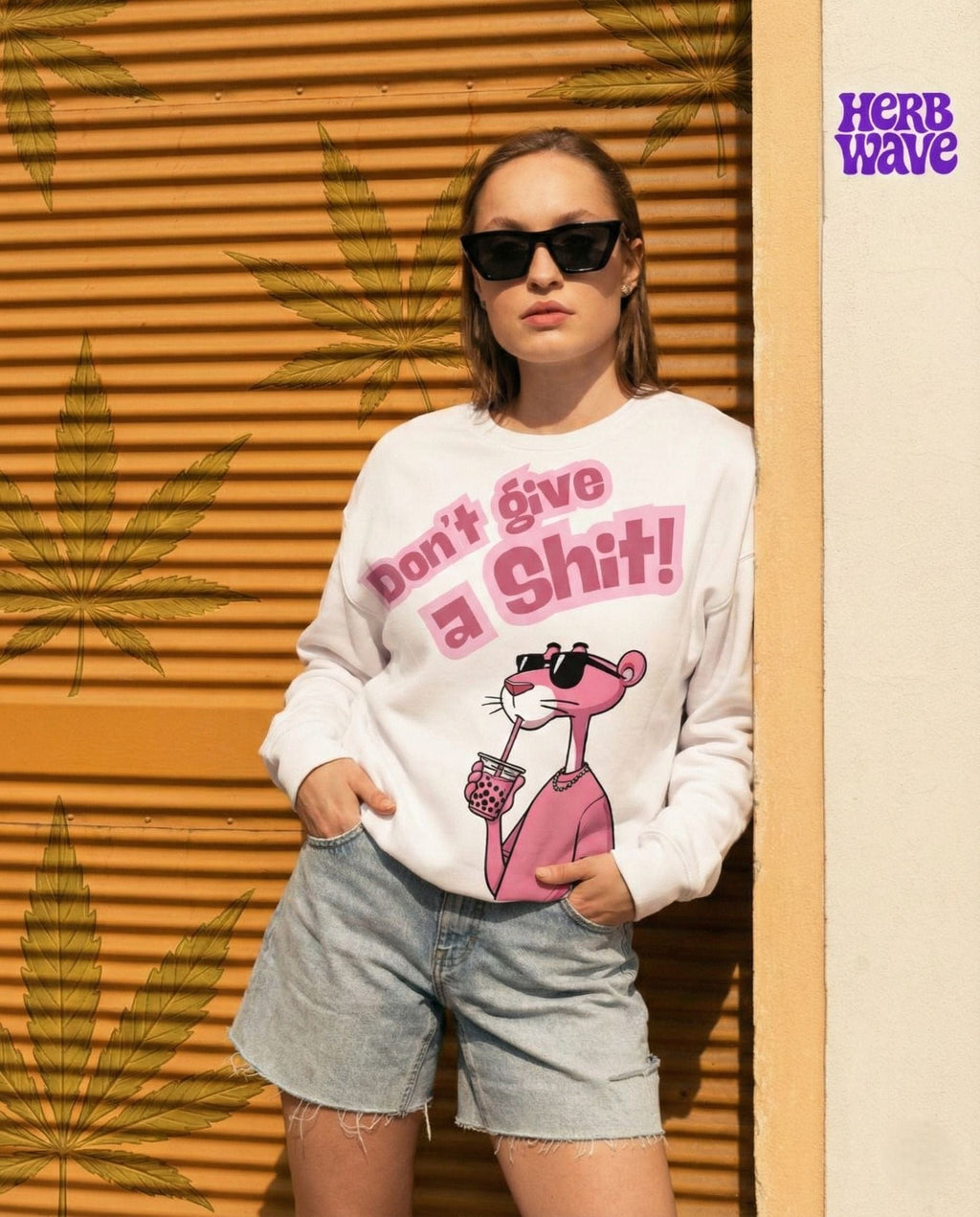 Don't give a sh!t ! - Crew neck sweatshirt