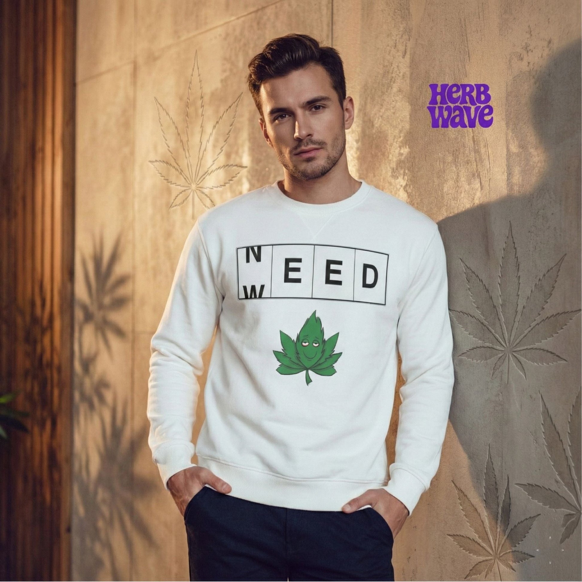 Need Weed - Crew neck sweatshirt