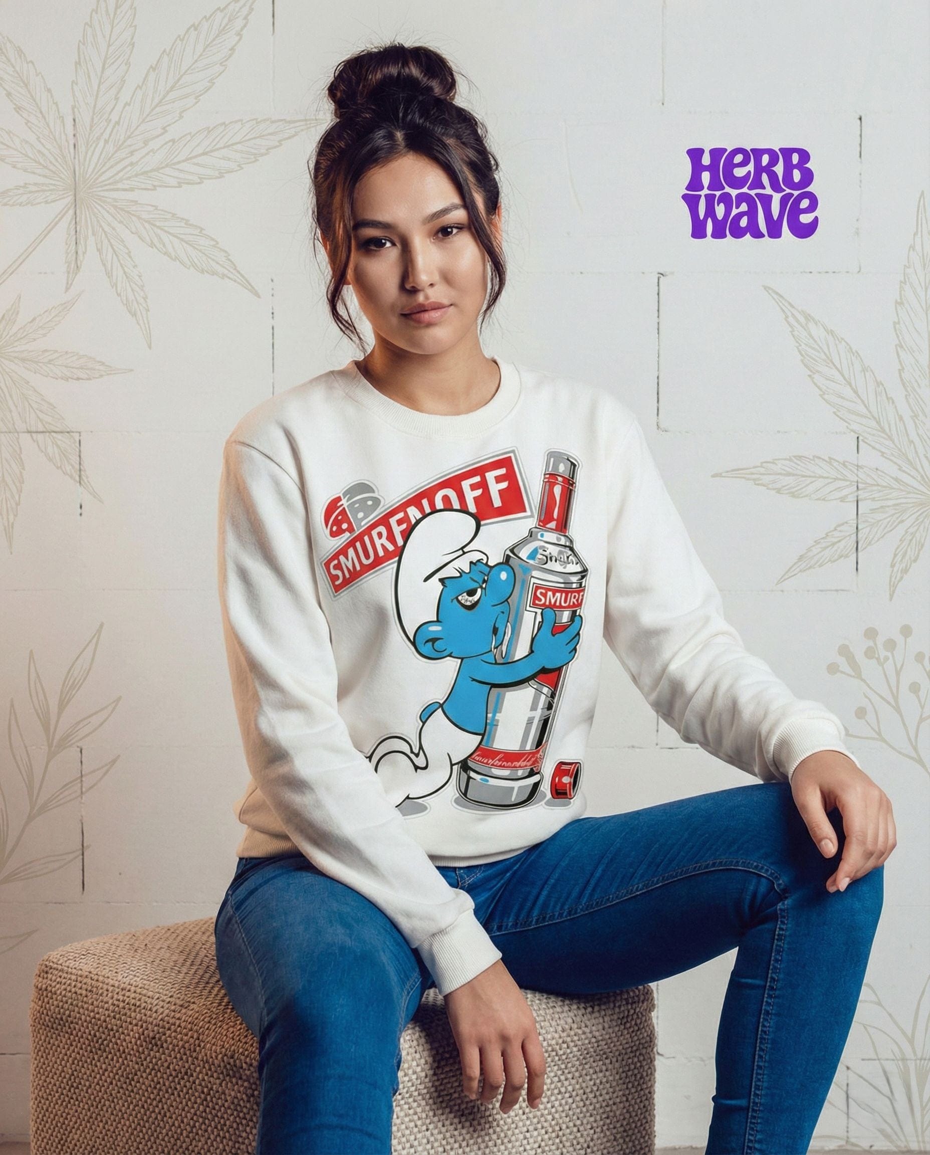 Smurfnoff - Crew neck sweatshirt