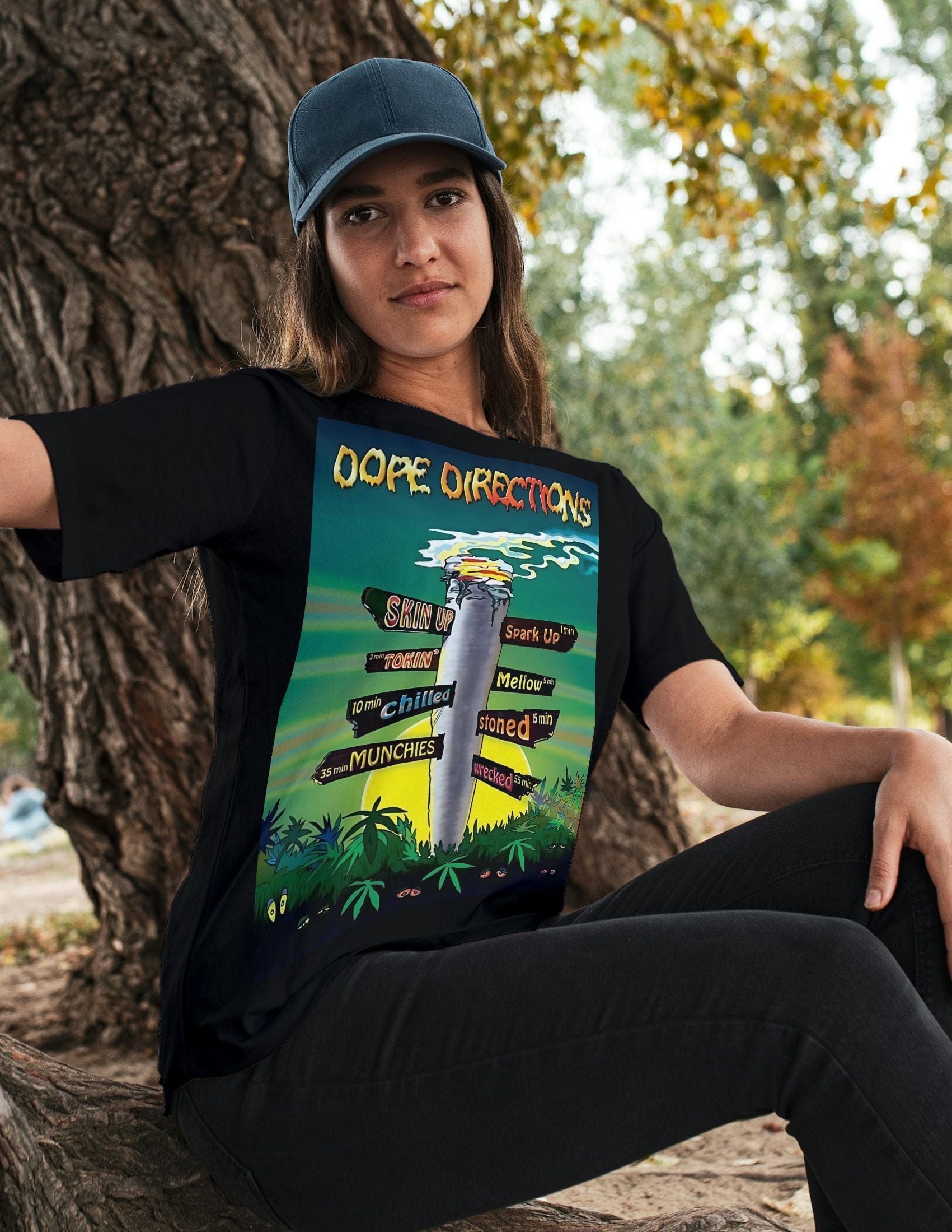 Dope Directions  - Oversized T-Shirt