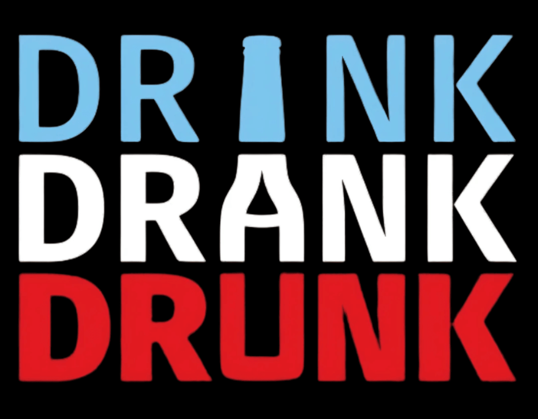 Drink Drank Drunk - Comfort T-Shirt