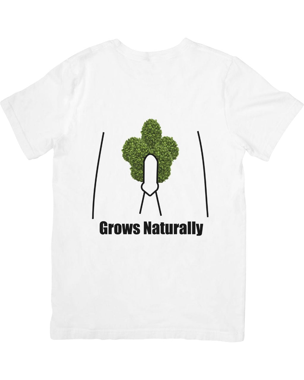 Grows Naturally - Premium Cotton T-Shirt