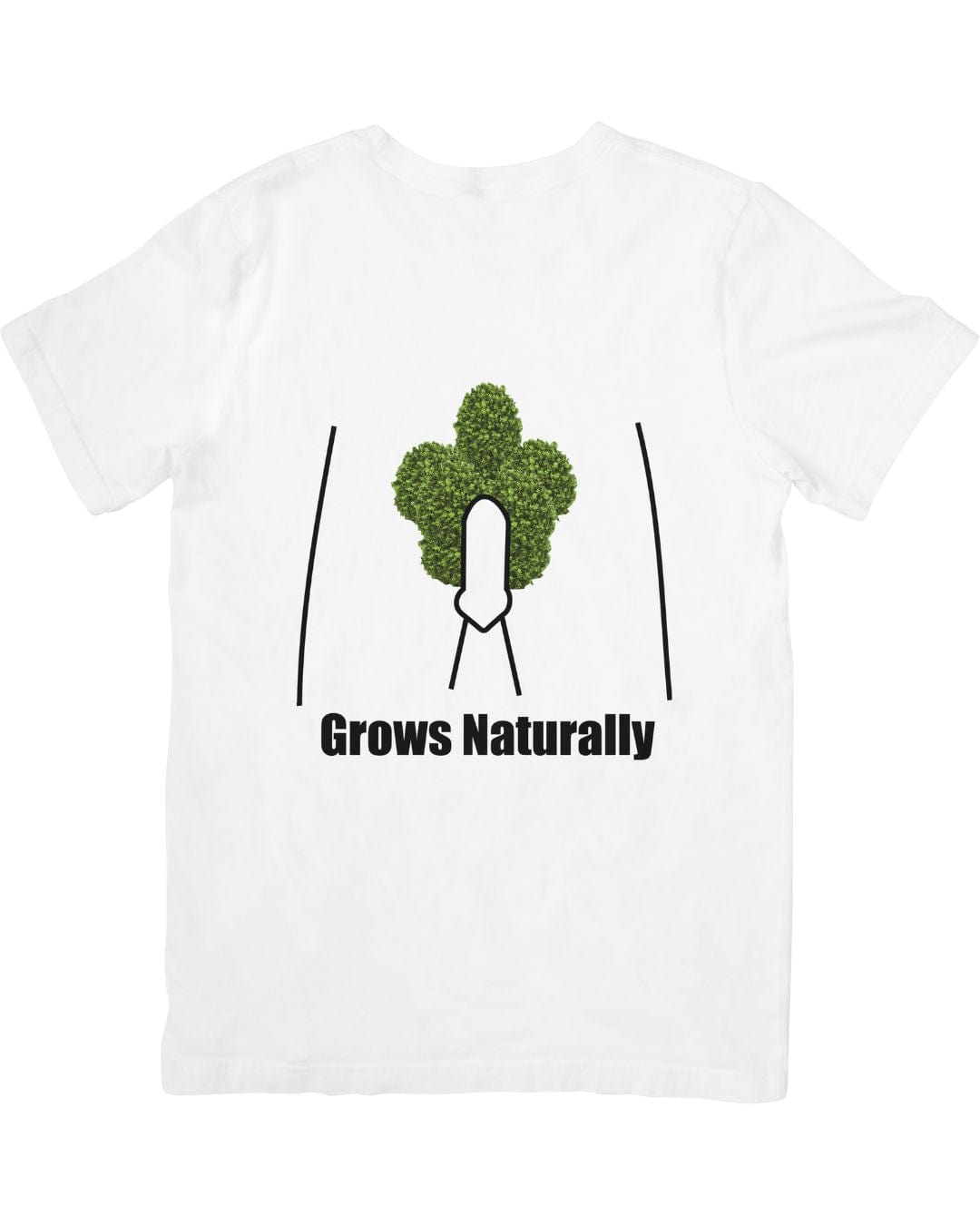 Grows Naturally - Premium Cotton T-Shirt