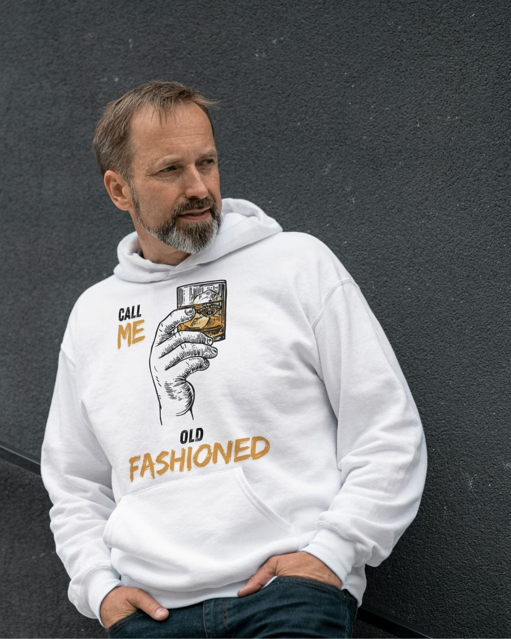 Call me old fashioned - Premium Cotton Hoodie