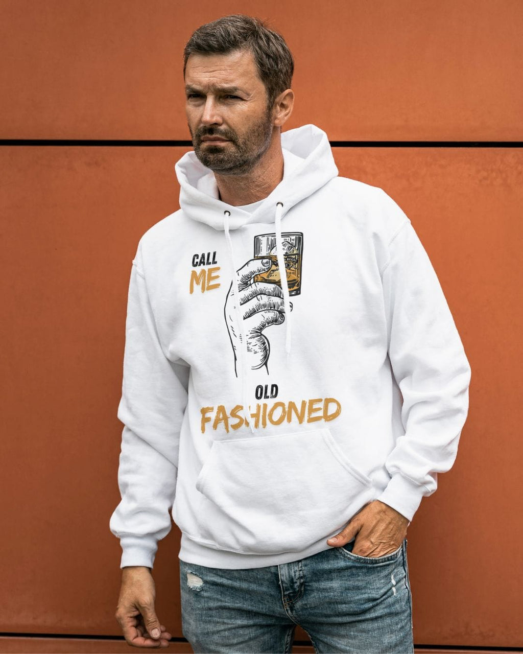 Call me old fashioned - Premium Cotton Hoodie