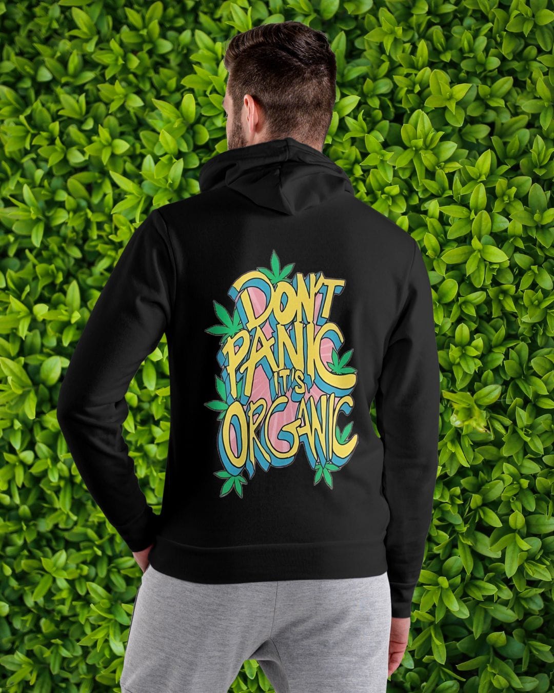 Don't Panic It's Organic - Premium Cotton Hoodie