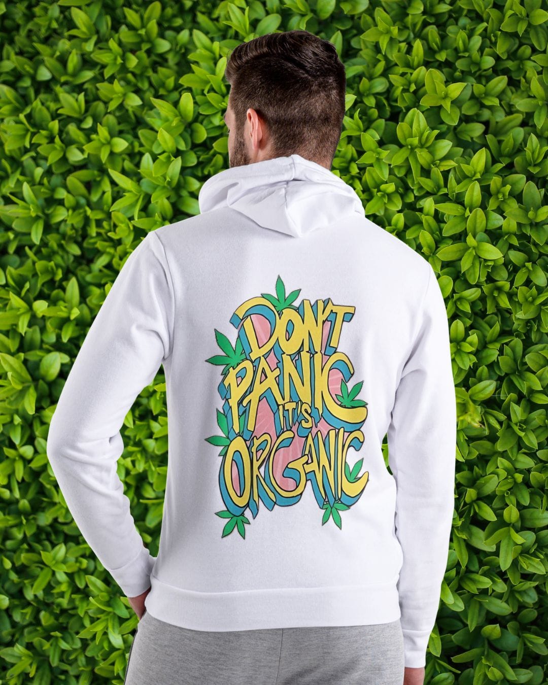 Don't Panic It's Organic - Premium Cotton Hoodie