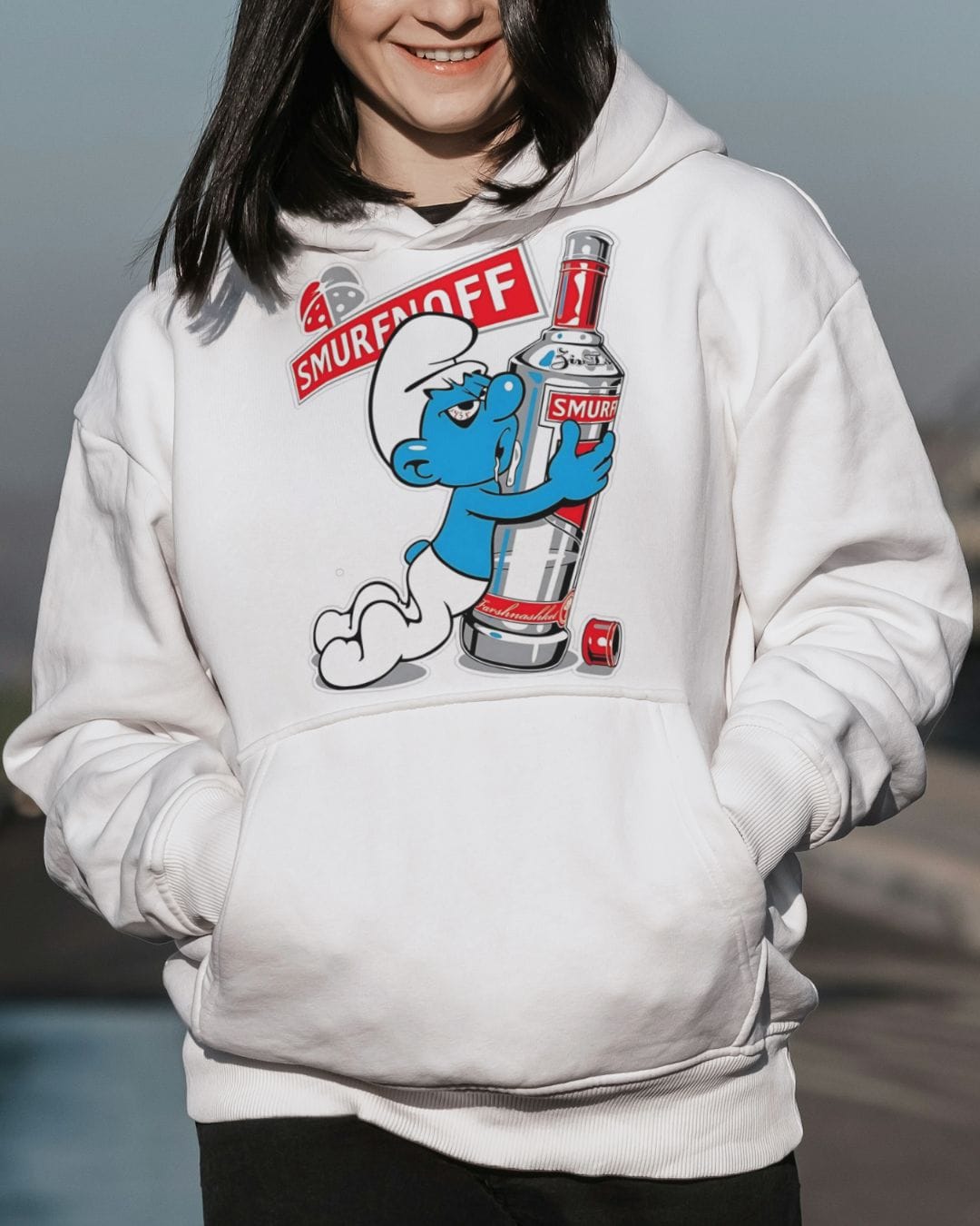 Smurfnoff - Premium Cotton Hoodie