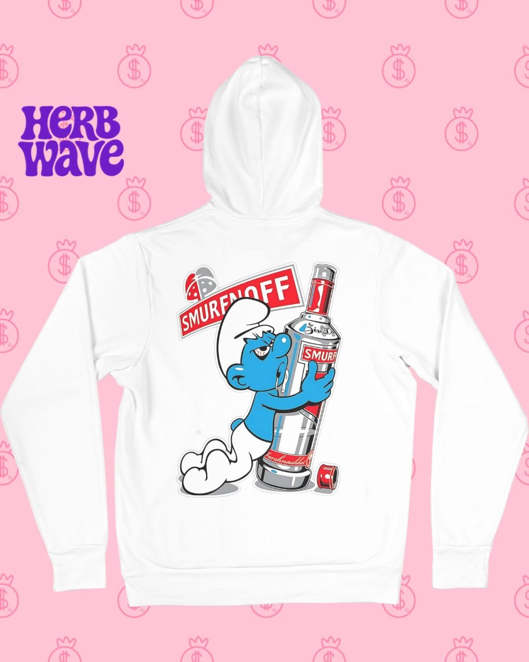 Tipsy Smurfnoff - Premium Cotton Hoodie