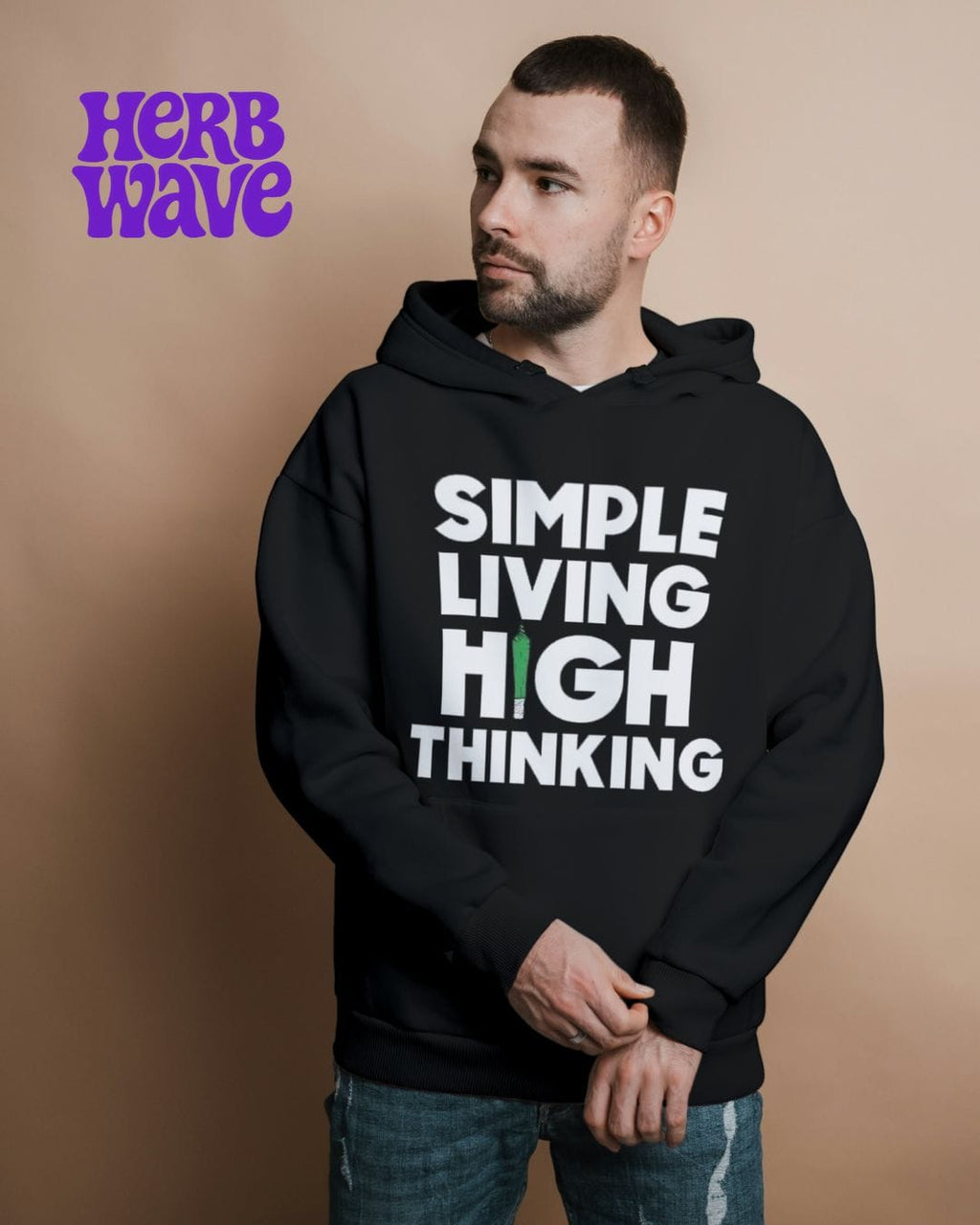 High Thinking - Premium Cotton Hoodie