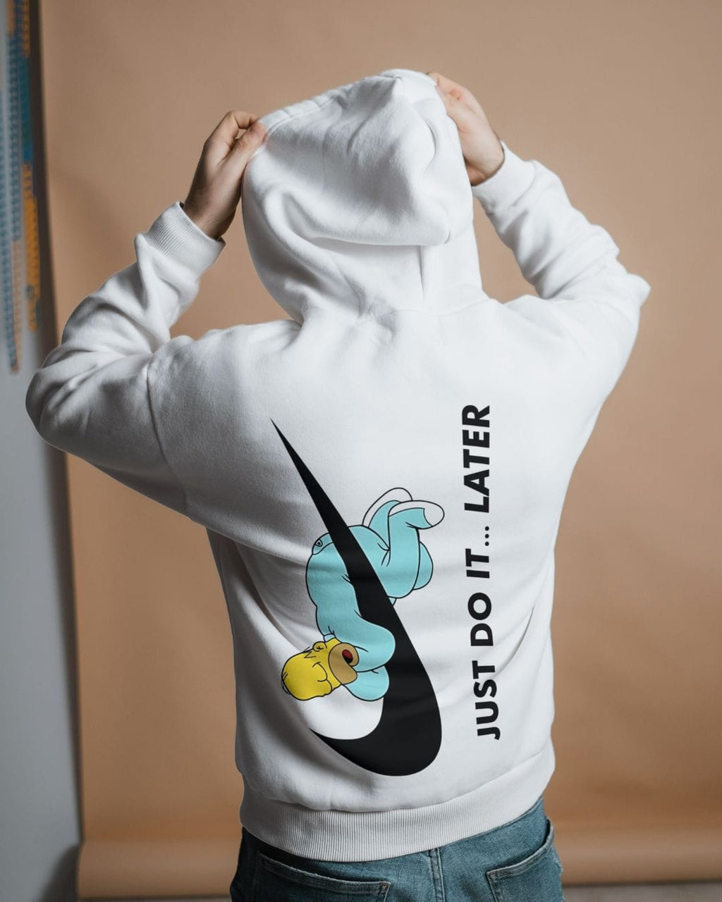 Just do it later - Premium Cotton Hoodie