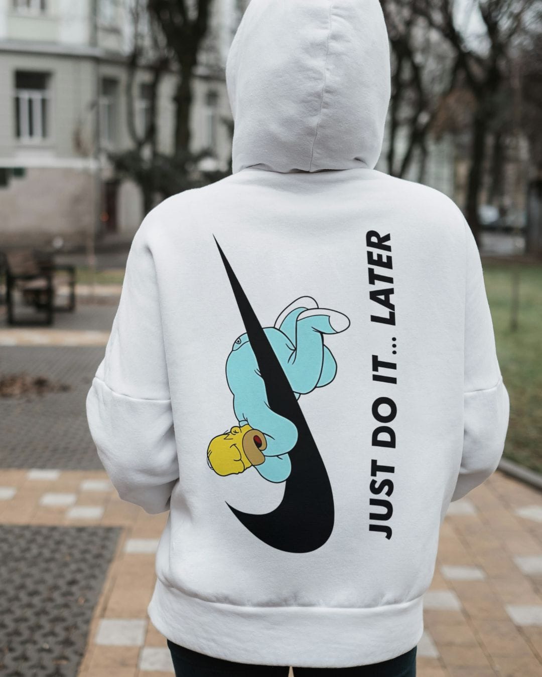 Just do it later - Premium Cotton Hoodie