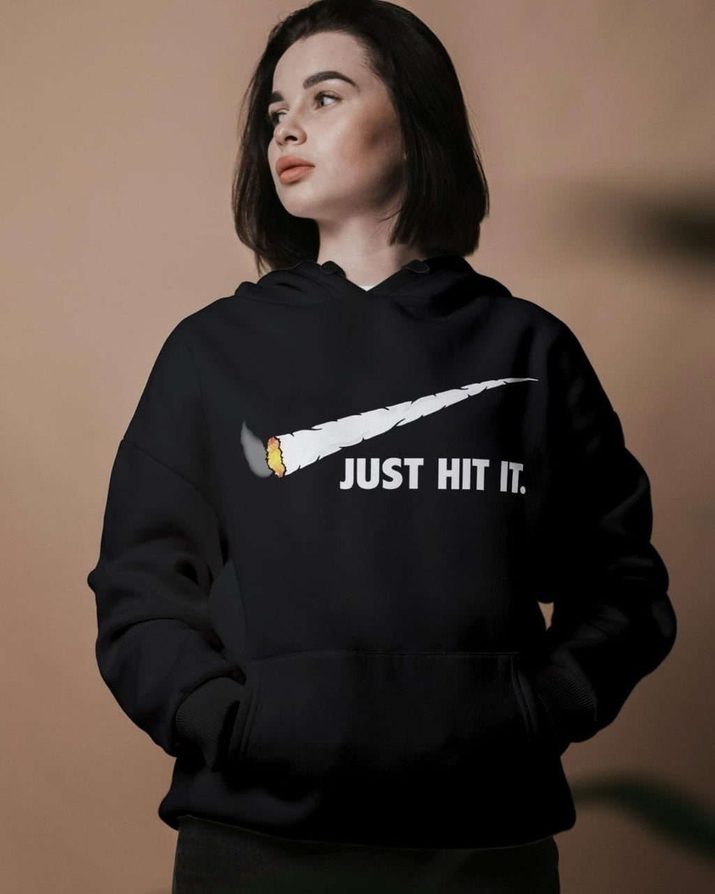 Just Hit it - Premium Cotton Hoodie