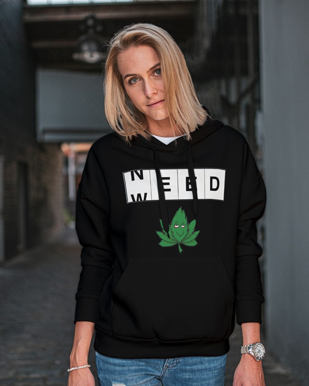 Need Weed - Premium Cotton Hoodie