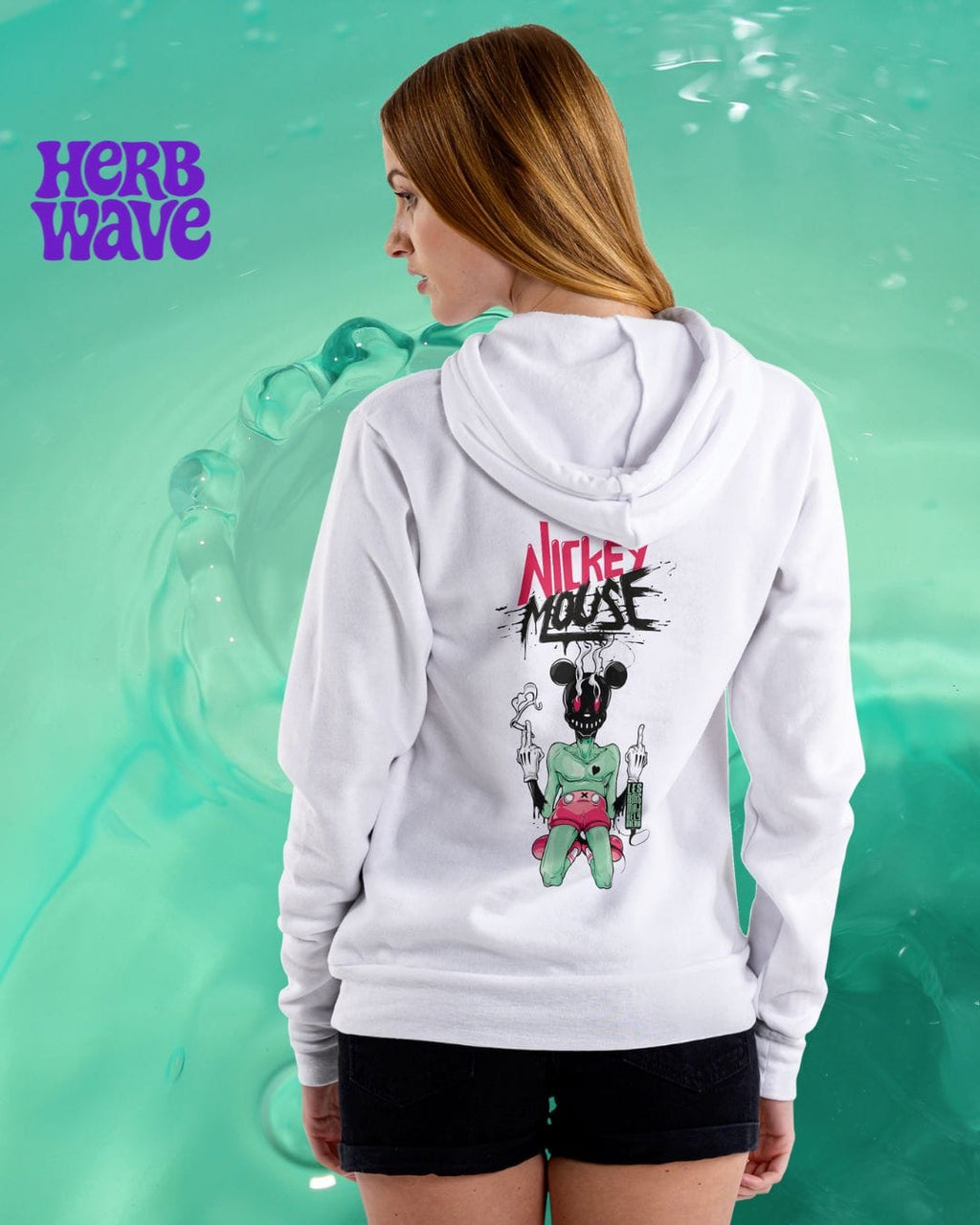 Nickey Mouse - Premium Cotton Hoodie