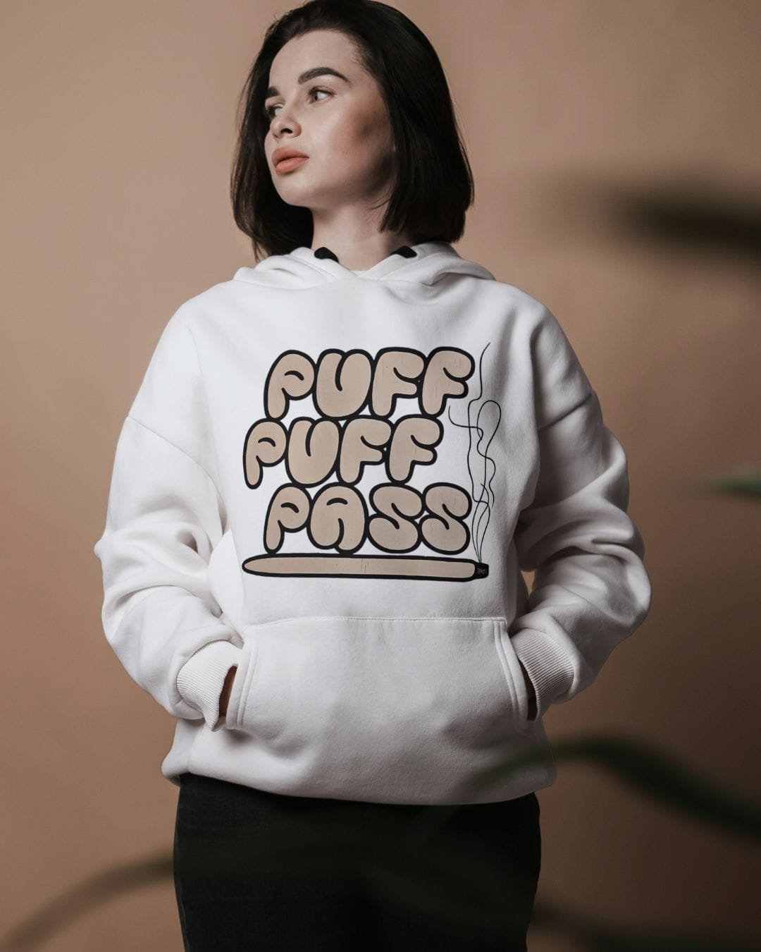 Puff Puff Pass - Premium Cotton Hoodie