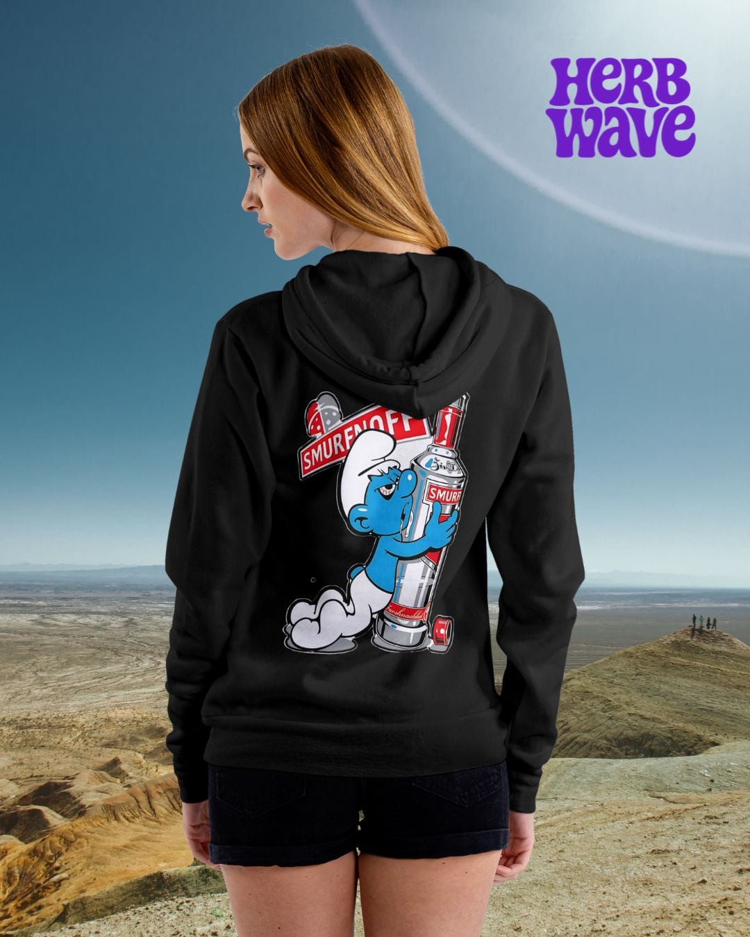 Tipsy Smurfnoff - Premium Cotton Hoodie