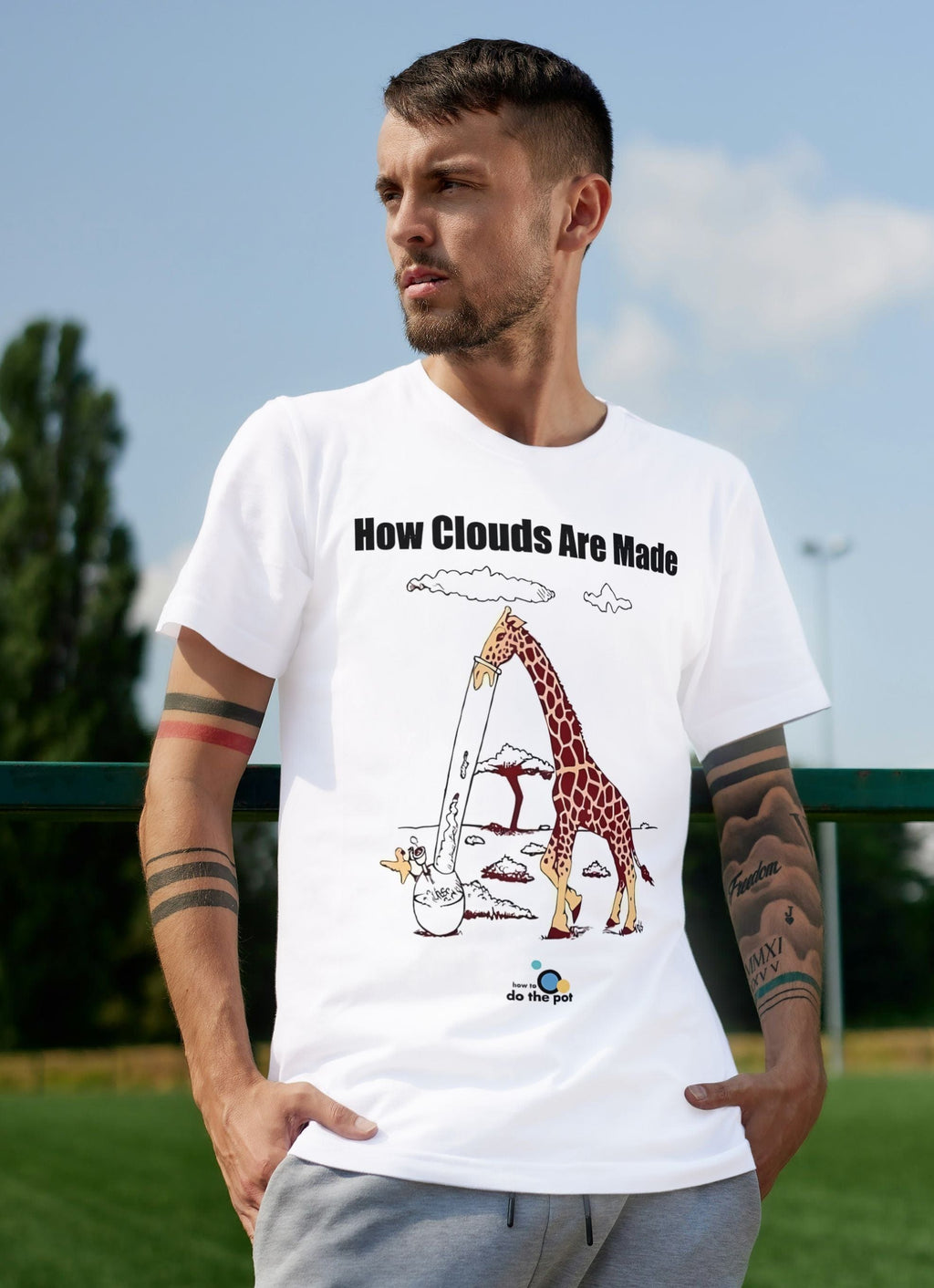 How clouds are made  - Oversized T-Shirt