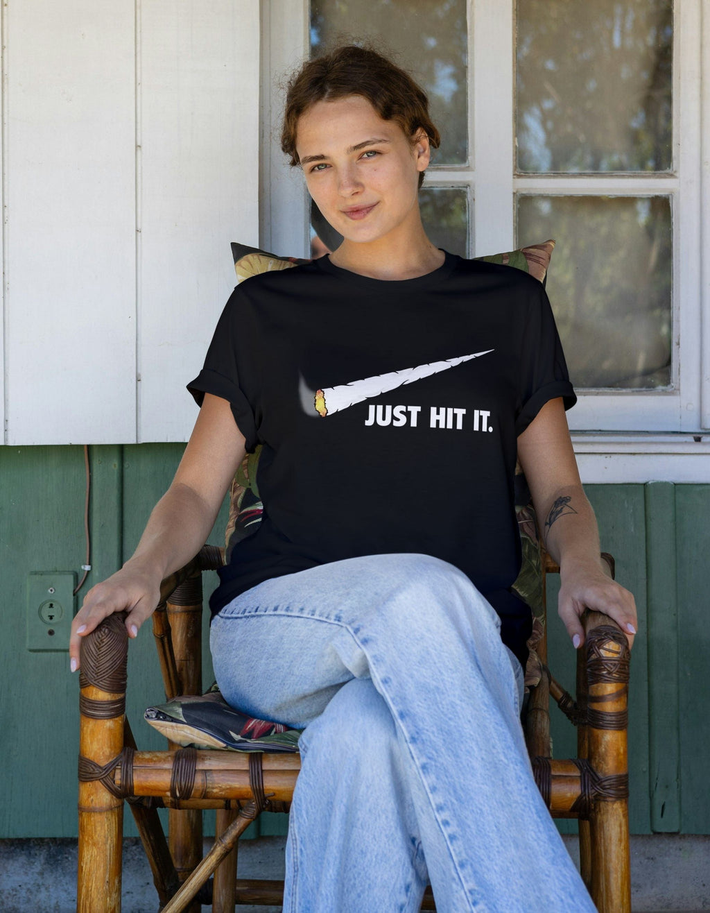 Just Hit It  - Oversized T-Shirt