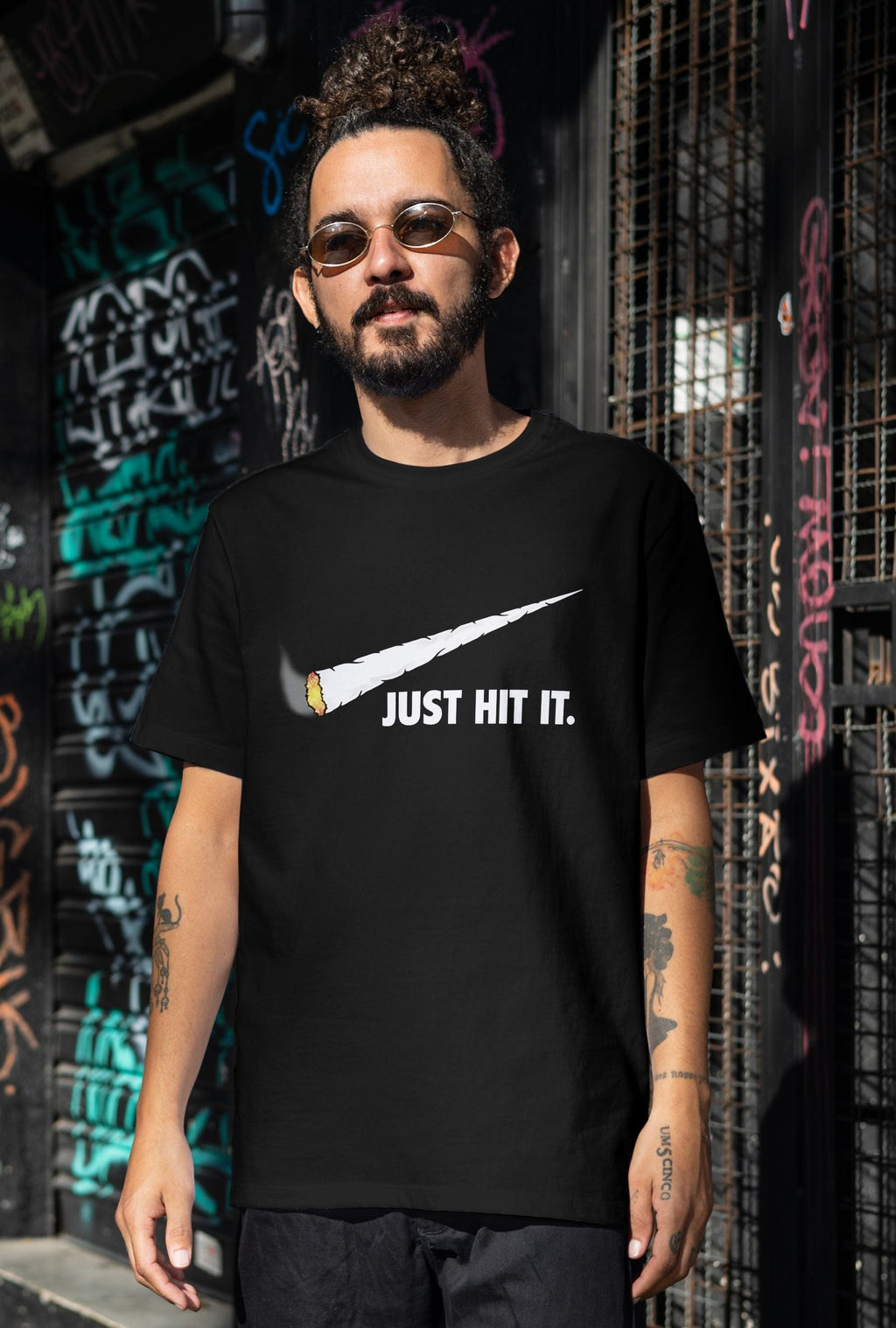 Just Hit It  - Oversized T-Shirt