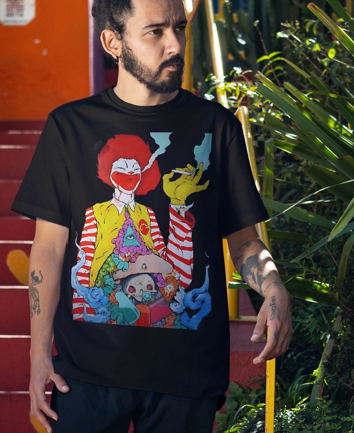 Mc'Stoned  - Oversized T-Shirt