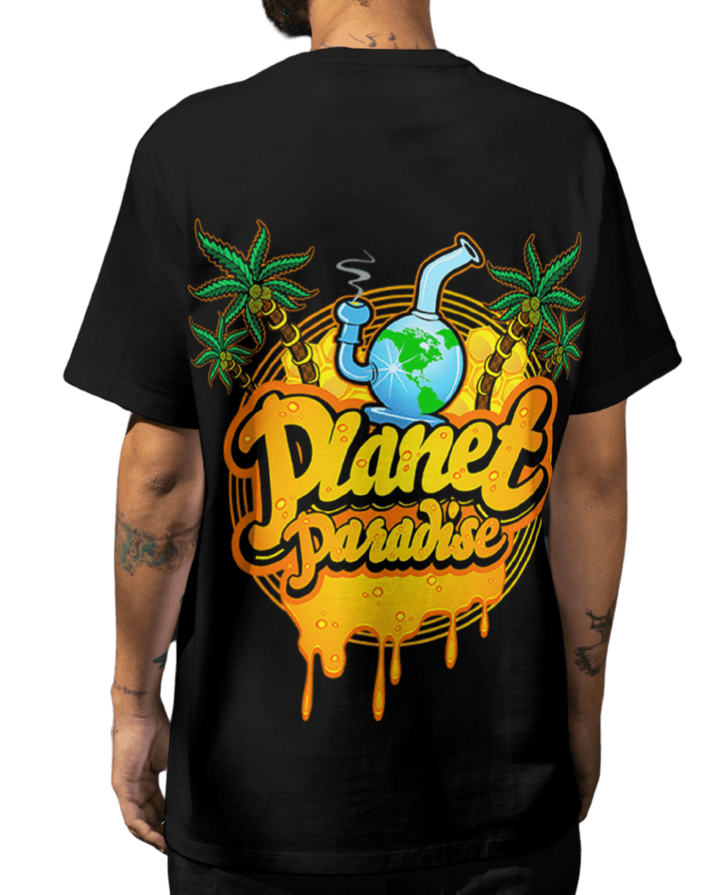 Planet Paradise - Premium Cotton T-Shirt