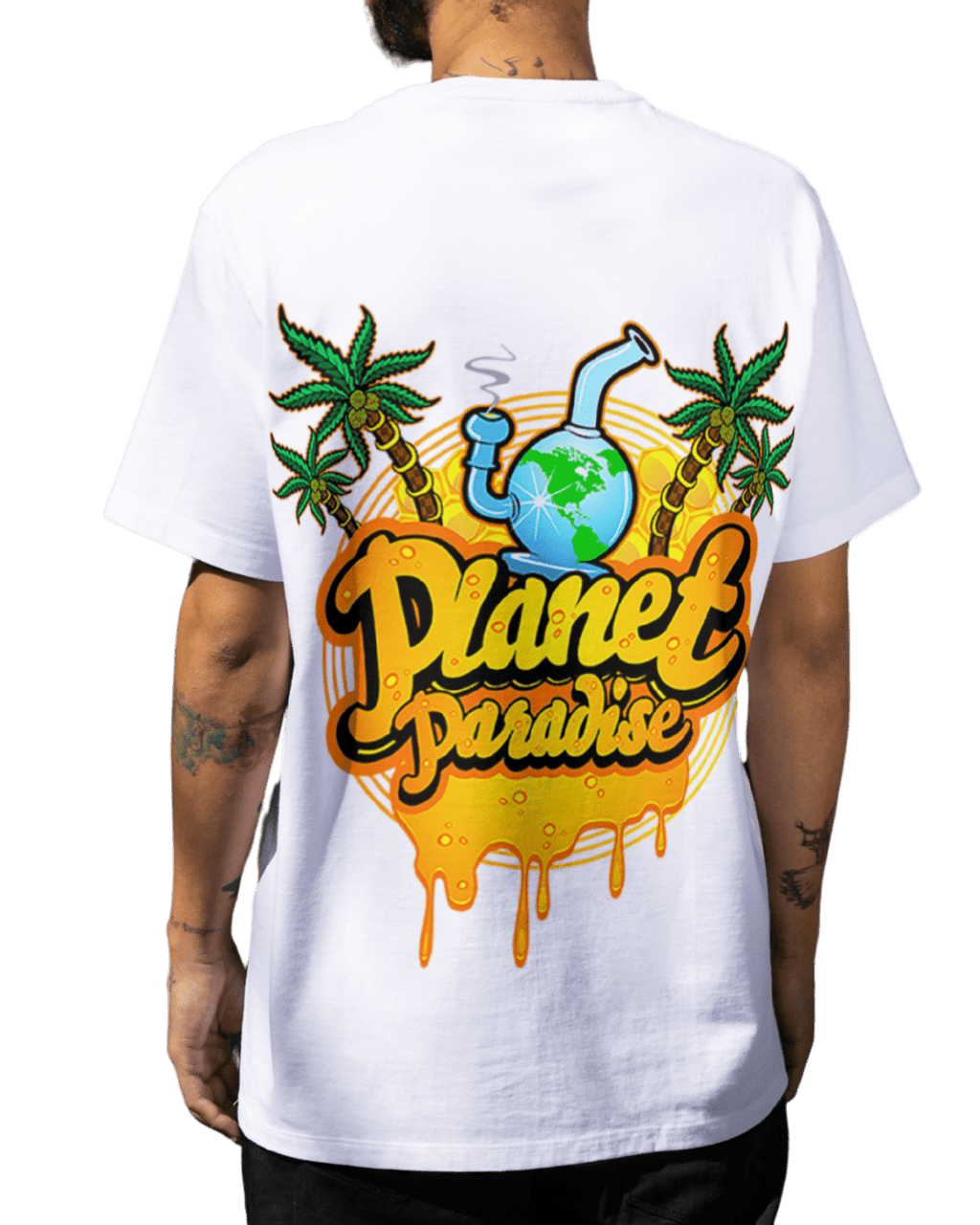 Planet Paradise - Premium Cotton T-Shirt