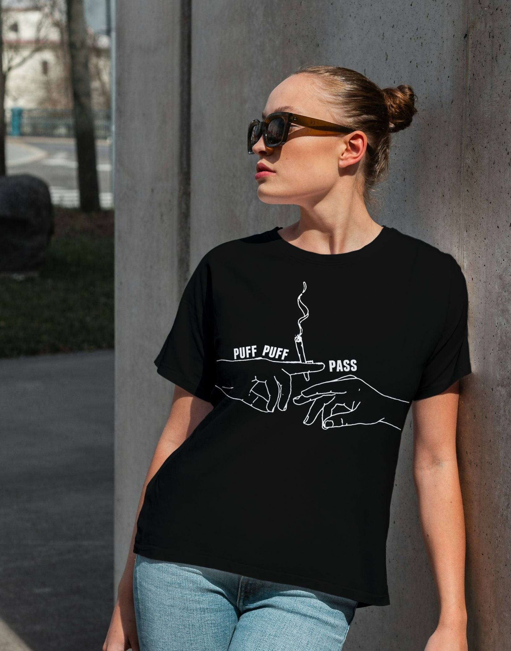 Puff Puff Pass - Oversized T-Shirt