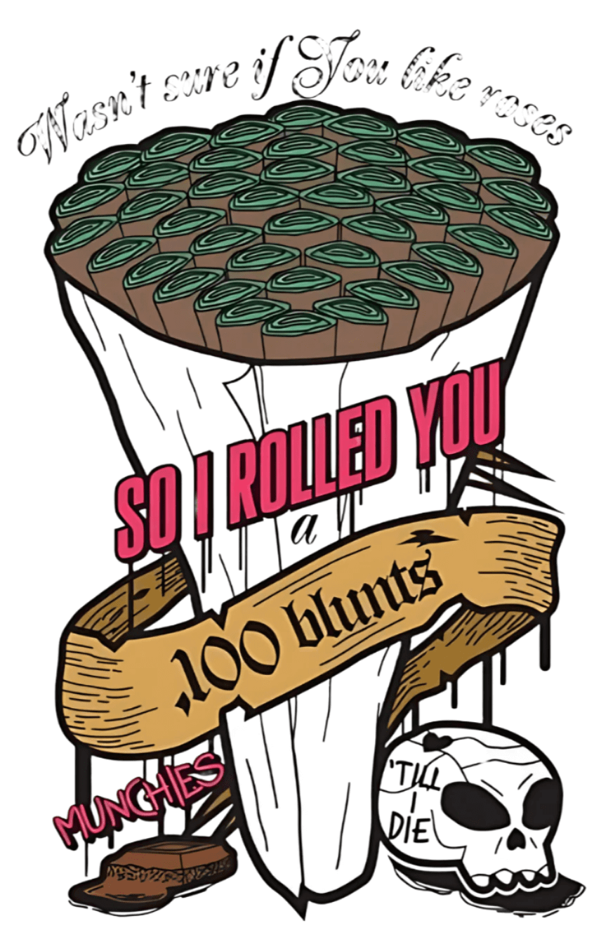 Roses or Blunts - Oversized T-Shirt