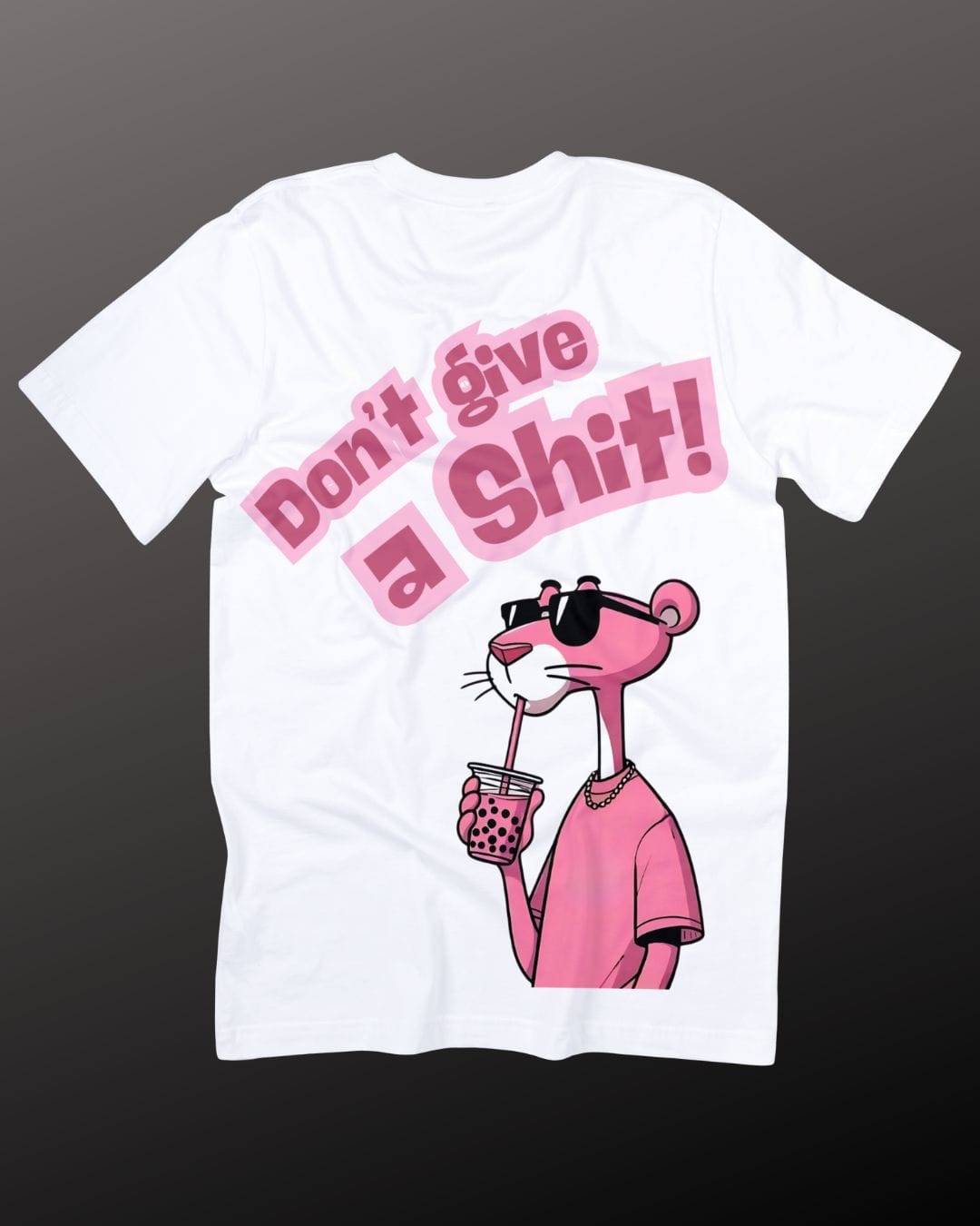 Don't give a shit! - Premium Cotton T-Shirt