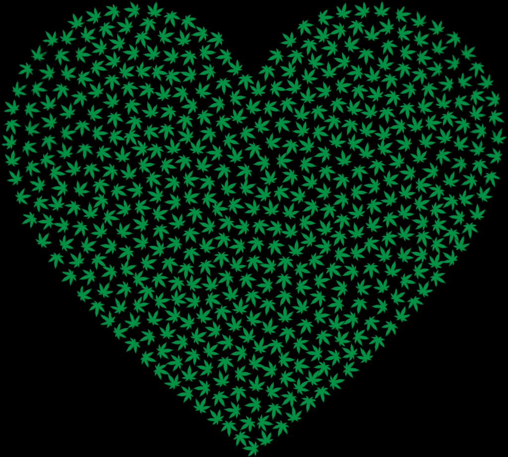 Weed Heart – Oversized T-Shirt